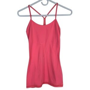 Lululemon Power Y Tank, Hot Pink, Size 6